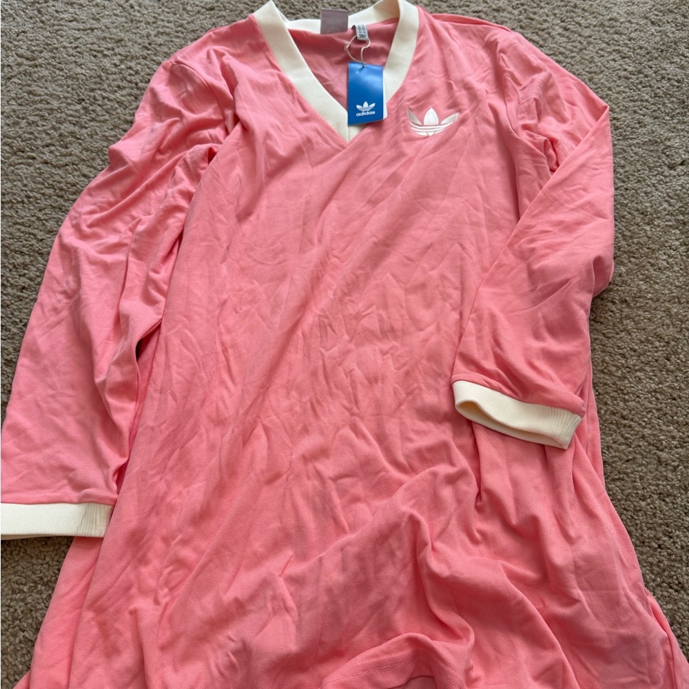 Adidas Pink Cali Tee Dress